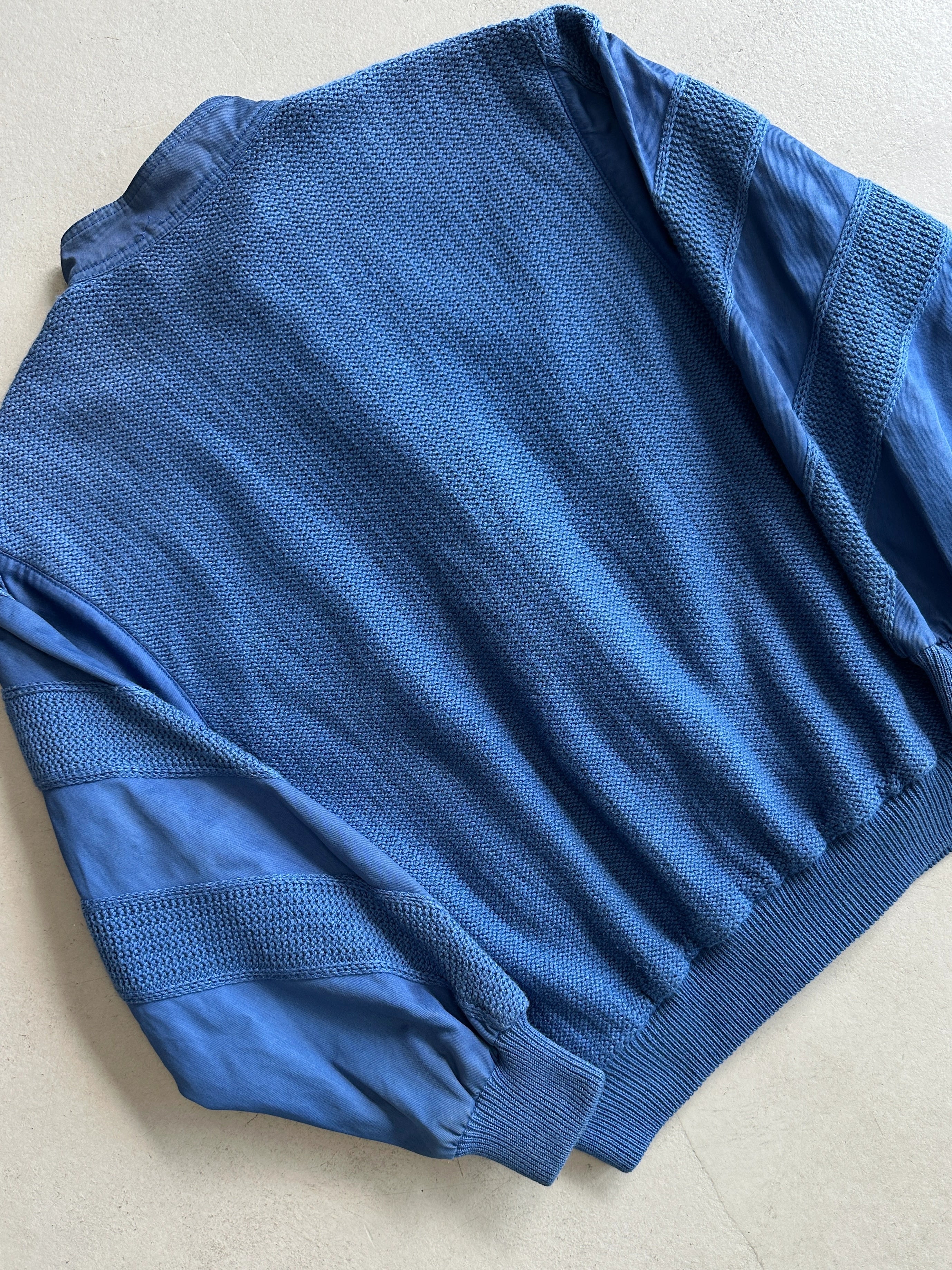 PIERRE CARDIN - 1970s KNIT BOMBER JACKET
