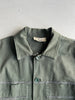 1990s ASYMMETRICAL SHIRT WITH WOOL LAYERED SLEEVE