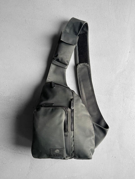 GIANFRANCO FERRÉ - 1990s SLING BAG WITH VELCRO STRAP POUCH