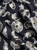YOHJI YAMAMOTO Y's - S/S 2002 FLORAL BACK LINEN CARDIGAN
