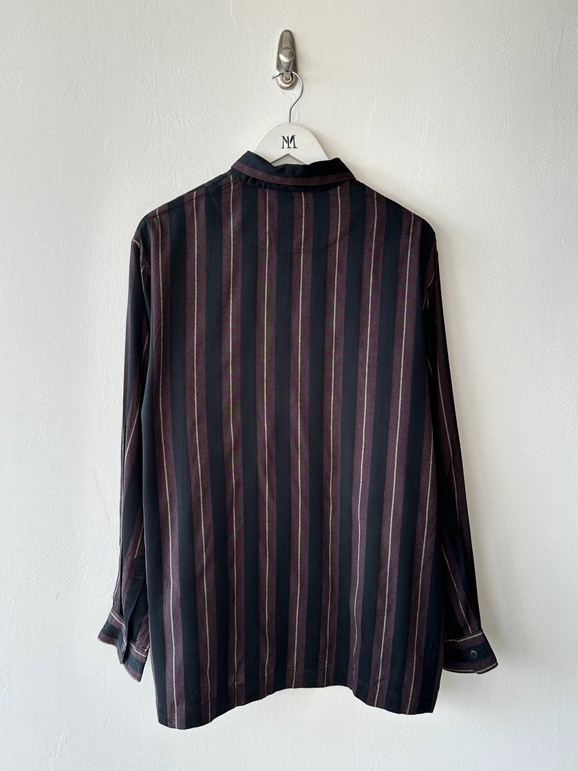 COMME DES GARÇONS - F/W 1995 STRIPED LONG SLEEVE PULLOVER TOP