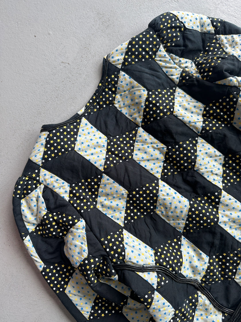 MAHARISHI - 2000s STRUCTURED QUILTED CARDIGAN