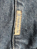 ARMANI JEANS - 2000s INDIGO SERIES 002 MAJORETTE DENIM JACKET WITH SIDE ZIP