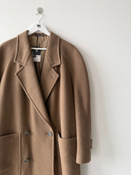 EMPORIO ARMANI - early 1980s DROPPED SHOULDERS LONG COAT