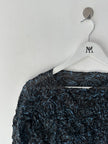 ISSEY MIYAKE PERMANENTE - late 1980s 3D SPIKE LONG SLEEVE TOP