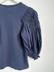 COMME DES GARÇONS - S/S 2008 RUCHED PUFF SLEEVE TOP