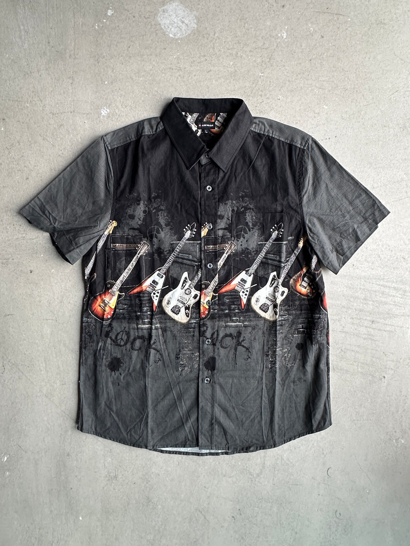 1990s HALF SLEEVE PRINTED SHIRT