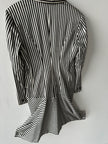 ISSEY MIYAKE - F/W 1995 TAILCOAT STRIPED BLAZER