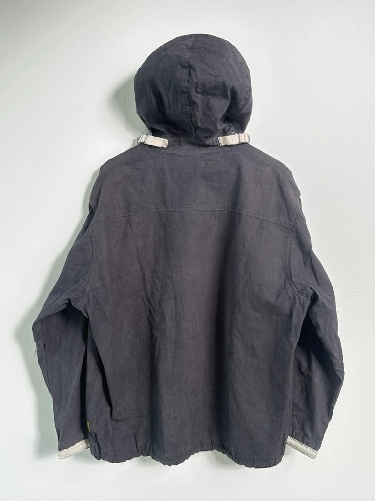 ARMANI JEANS - 1990s GUNNER SMOCK COTTON JACKET