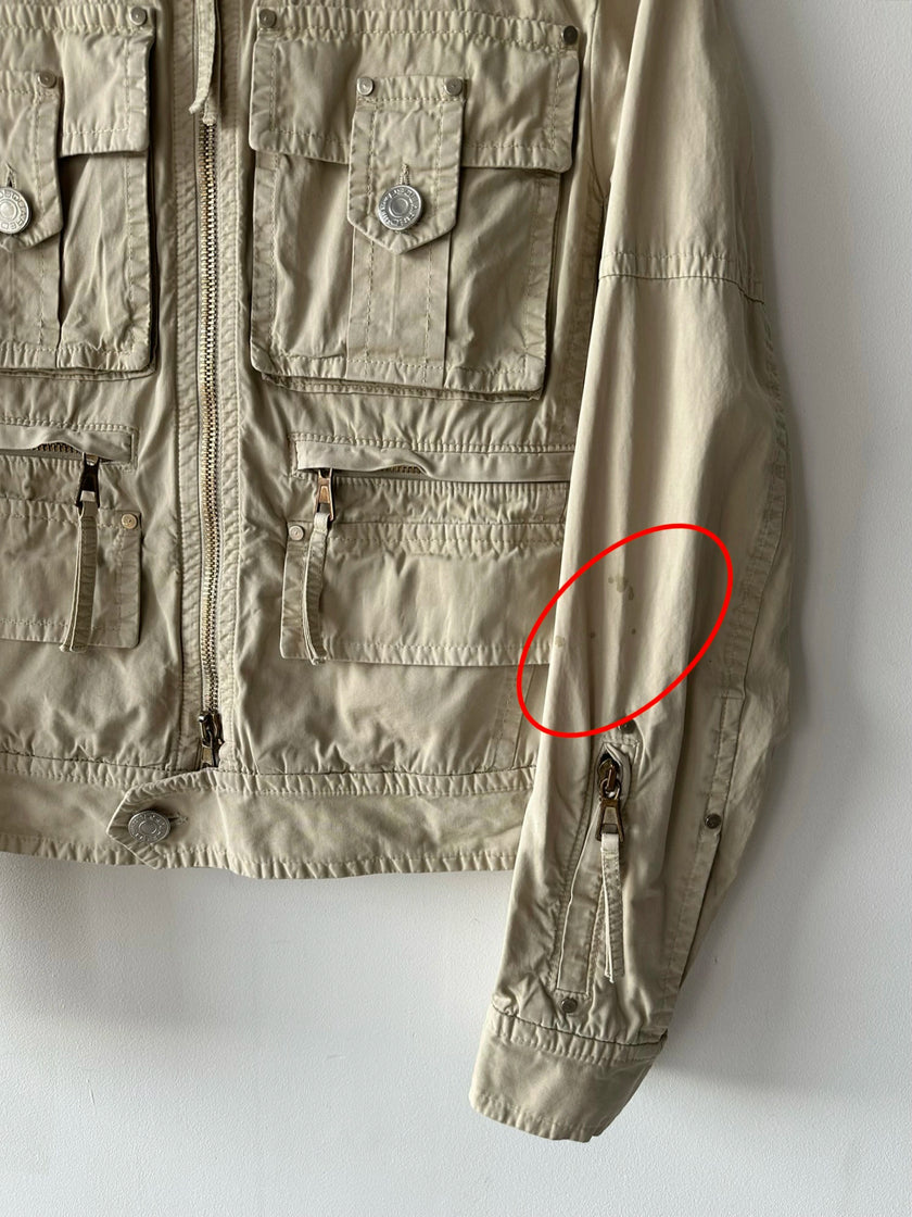 DSQUARED2 - S/S 2004 MULTI POCKET CROP FIT COTTON JACKET