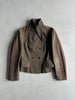 DRIES VAN NOTEN - 1990s DOUBLE BREASTED CROP FIT JACKET