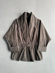 PLEIN SUD - 1990s EXAGGERATED SHAWL COLLAR JACKET