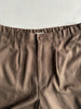 PLANTATION ISSEY MIYAKE - 1990s BRUSHED SILK WIDE LEG TROUSERS