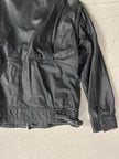 1980s DOUBLE LAYER LEATHER BIKER JACKET