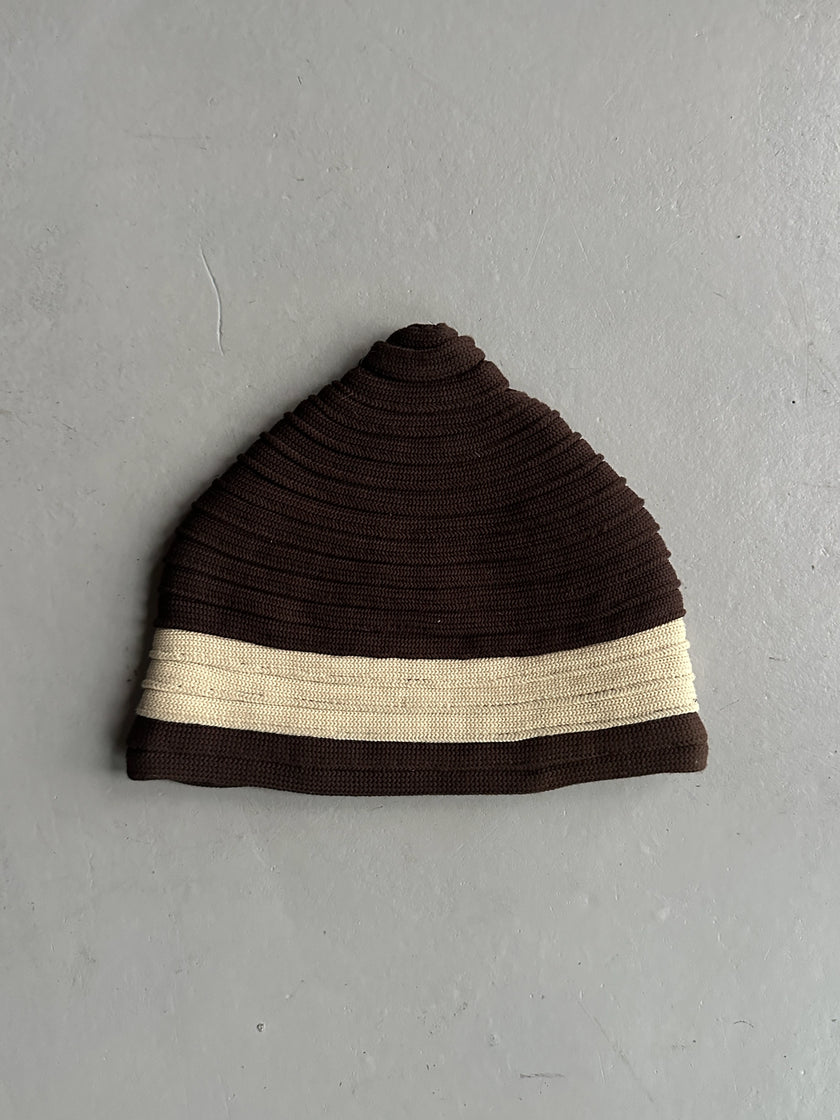 1970s CONCENTRIC RIBBED HAT