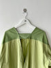 ISSEY MIYAKE IM - 1980s BI-COLOUR TUNIC JACKET WITH BACK POCKETS