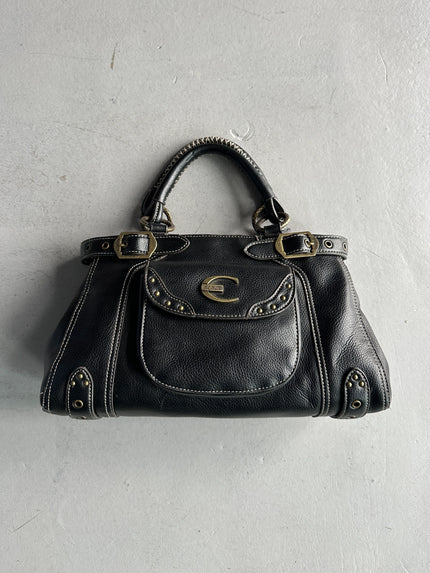 JUST CAVALLI  - F/W 2006 HANDBAG WITH BUCKLE SIDE STRAPS
