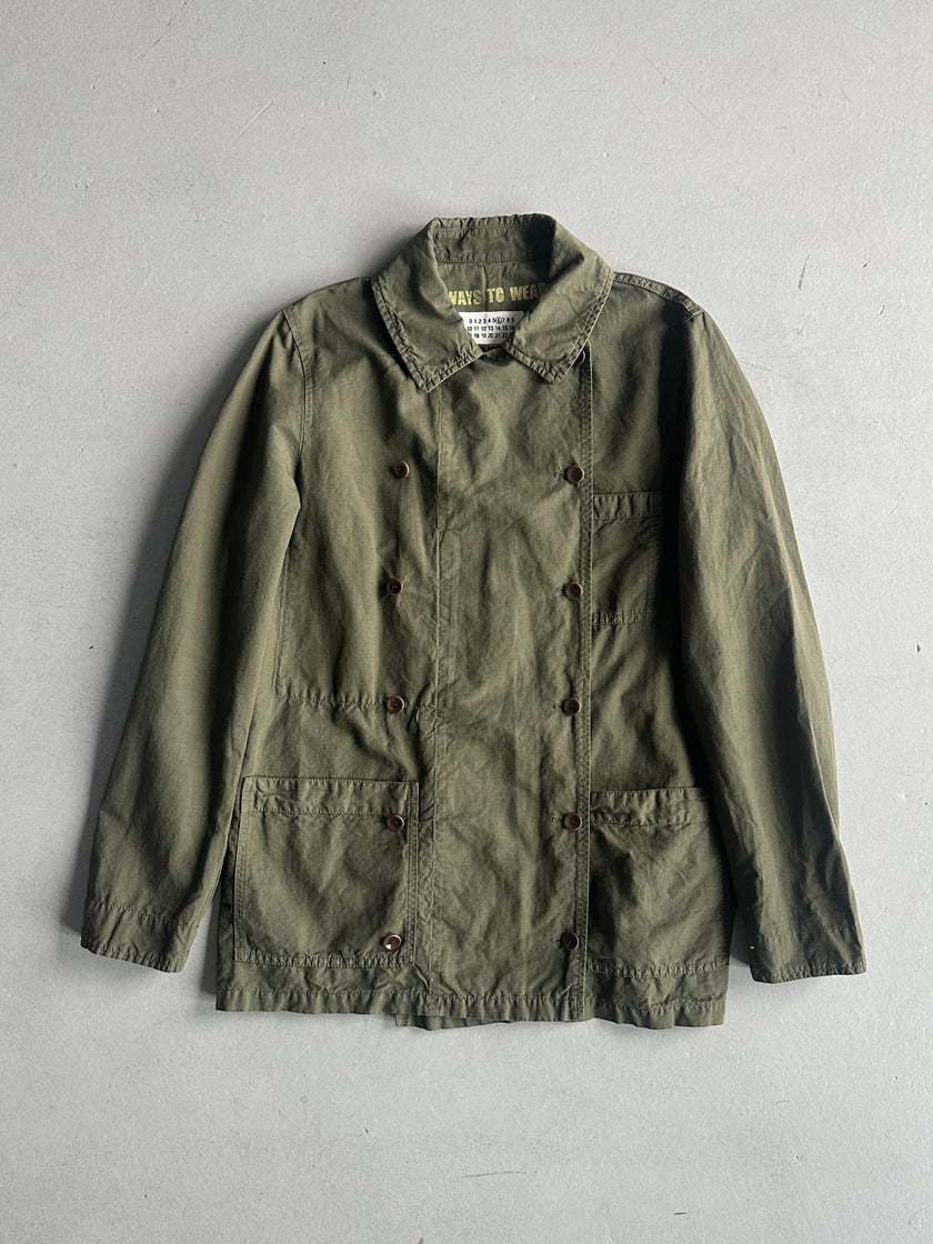 MARTIN MARGIELA - S/S 2003 3 WAYS TO WEAR BUTTONED JACKET