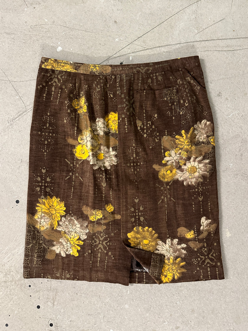 VINTAGE CO-ORD SET - SHIRT AND SKIRT