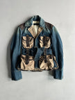 DSQUARED2 - F/W 2004 WRAP AROUND POCKET DENIM JACKET