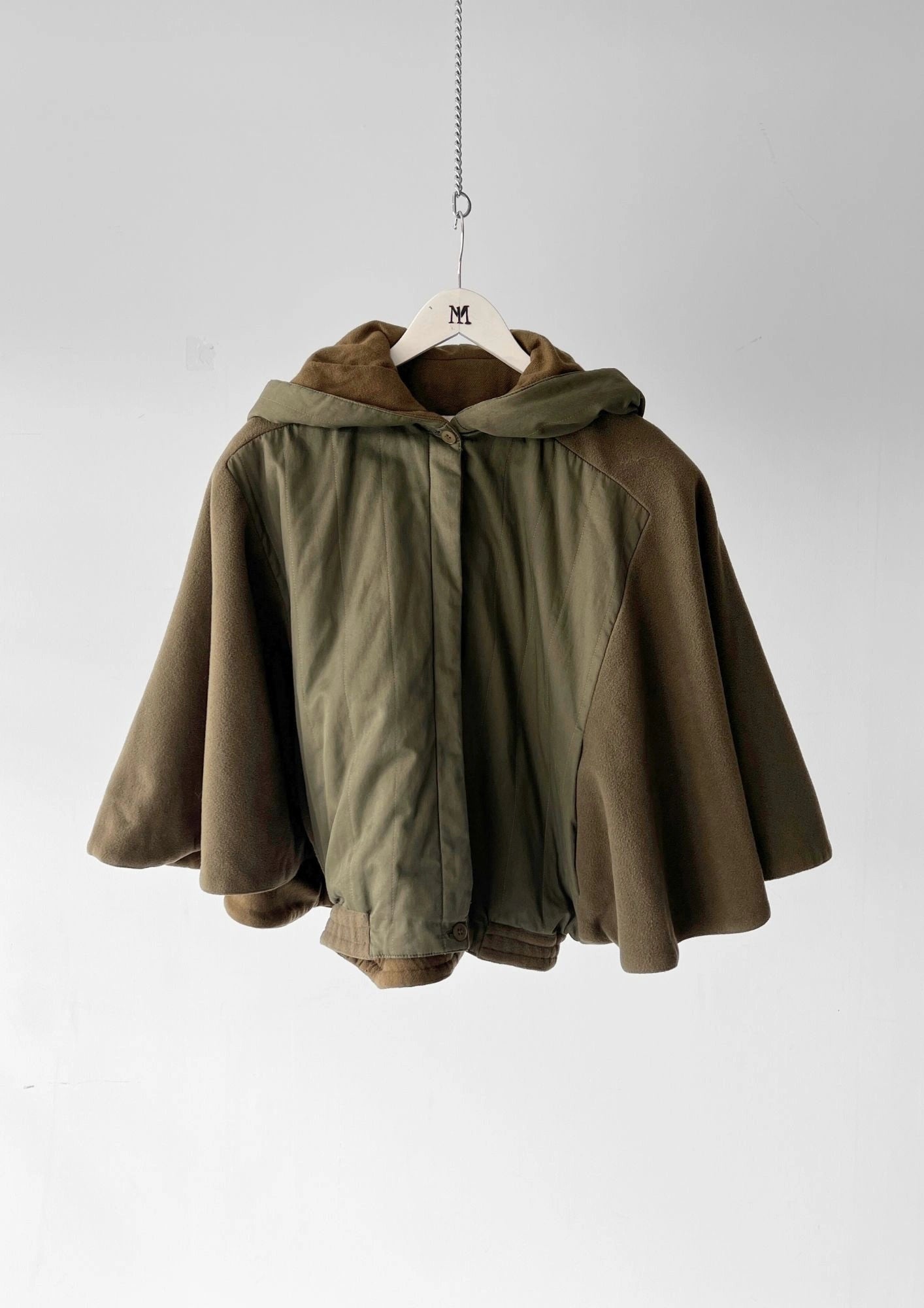 MANI BY ARMANI – 1980s PONCHO JACKET