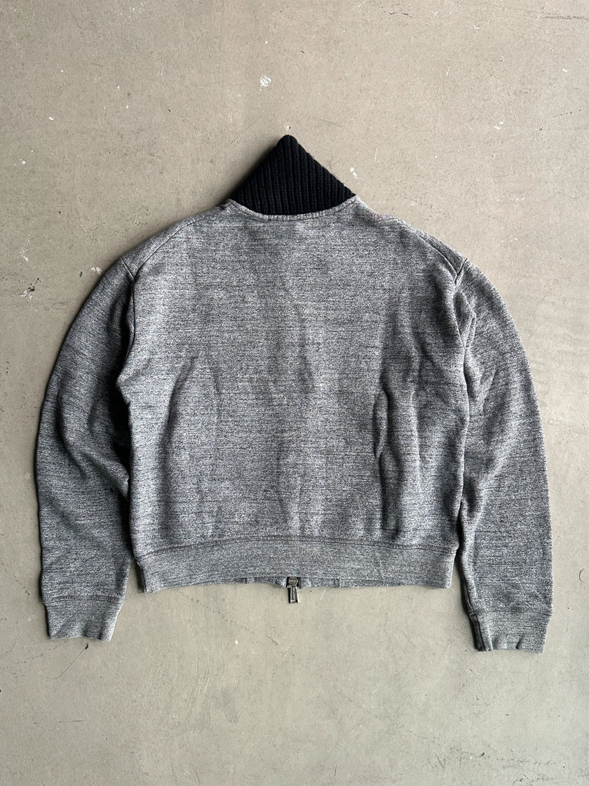 DSQUARED2 - 2011 CHUNKY KNIT COLLAR ZIPPED SWEATER