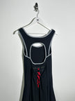MARITHÉ + FRANÇOIS GIRBAUD - early 2000s DRESS WITH CUT OUT BACK