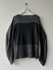 VALENTINO - 1990s PANELED TOP WITH CURVED SLEEVE