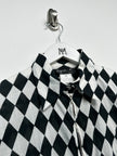 AGNÈS B. - 2000s CRINKLED ZIPPED SHIRT