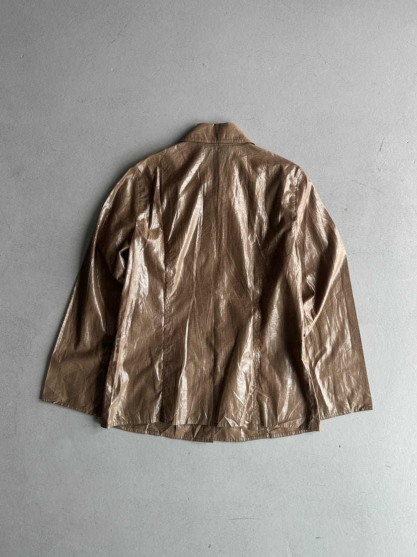 HIROKO KOSHINO BIS - 2000s SEMI TRANSPARENT JACKET