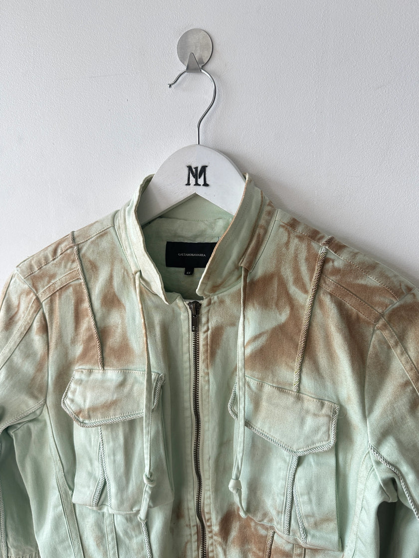 GAETANO NAVARRA - early 2000s CORSET FIT JACKET