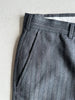 1990s PINSTRIPED STRAIGHT FIT TAILORED TROUSERS