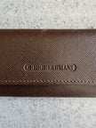 GIORGIO ARMANI - 1990s LEATHER KEY HOLDER