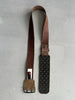 DIESEL - early 2000s LEATHER AND CANVAS BELT