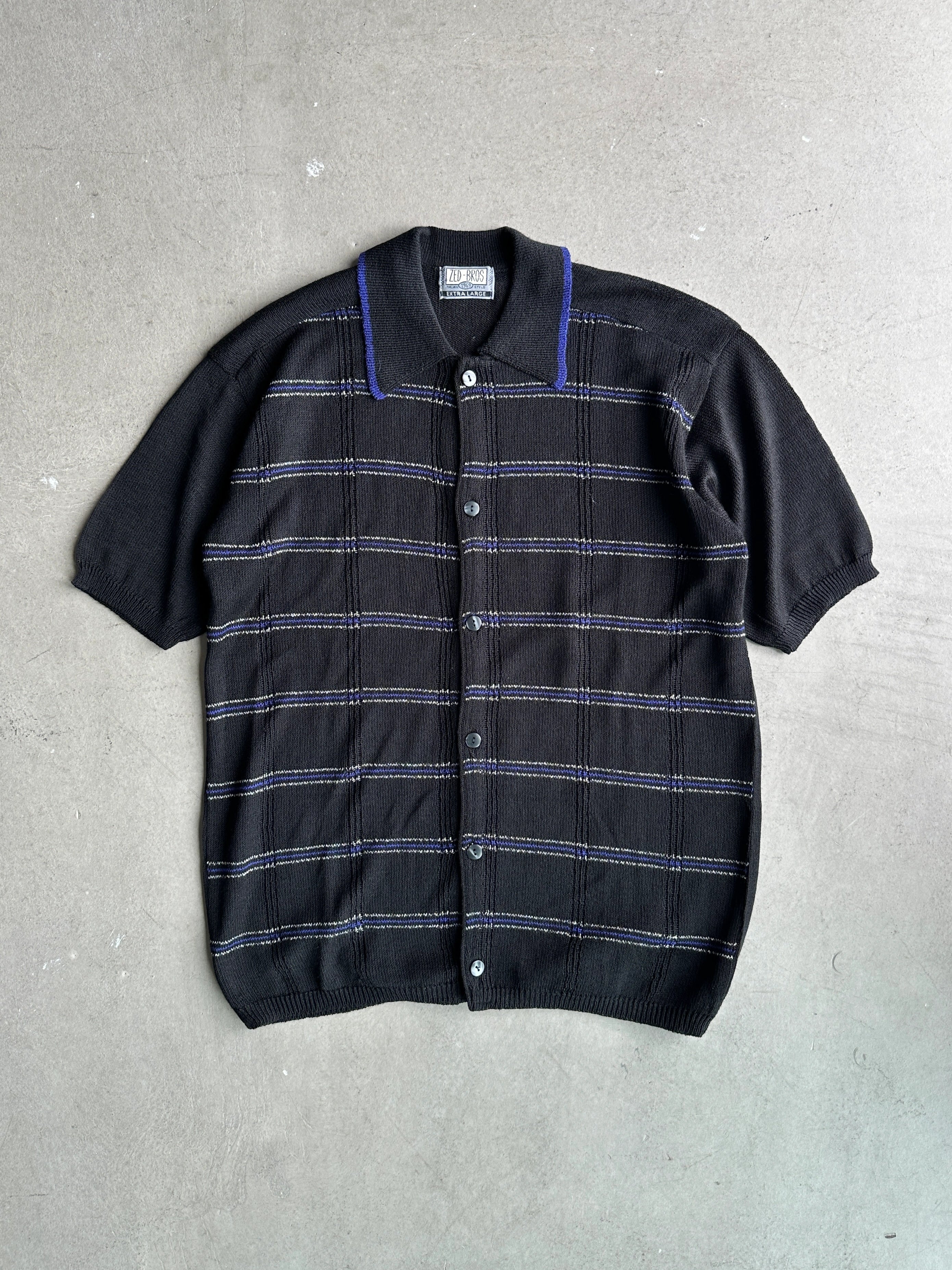 1980s BUTTONED POLO T-SHIRT