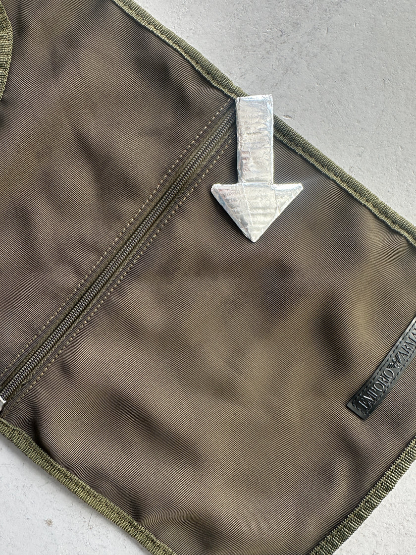 EMPORIO ARMANI - early 2000s RECTANGULAR CROSSBODY BAG