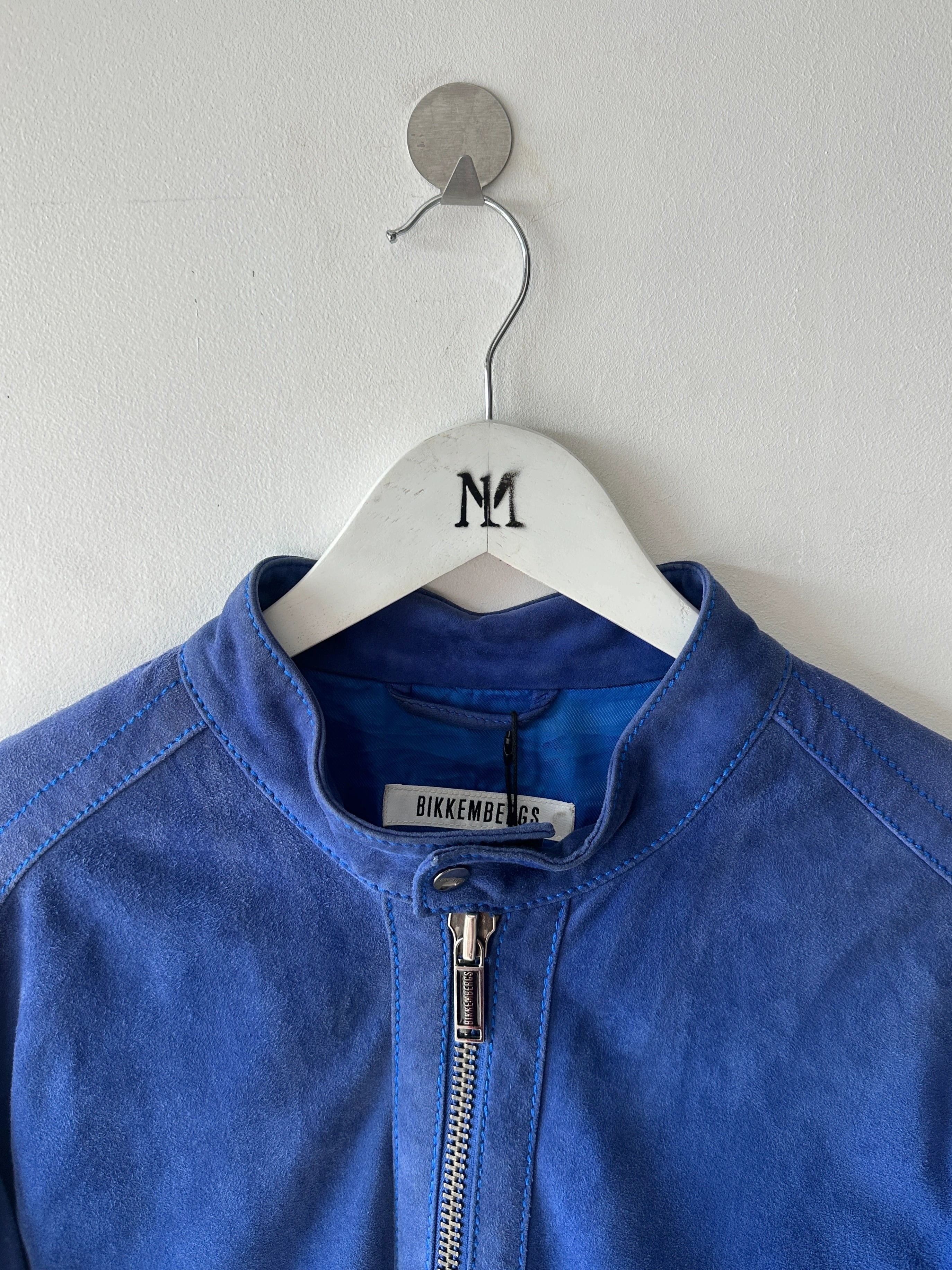 BIKKEMBERGS - 2000s SUEDE BIKER JACKET