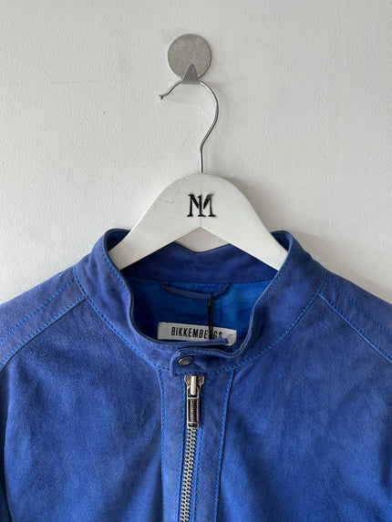 BIKKEMBERGS - 2000s SUEDE BIKER JACKET