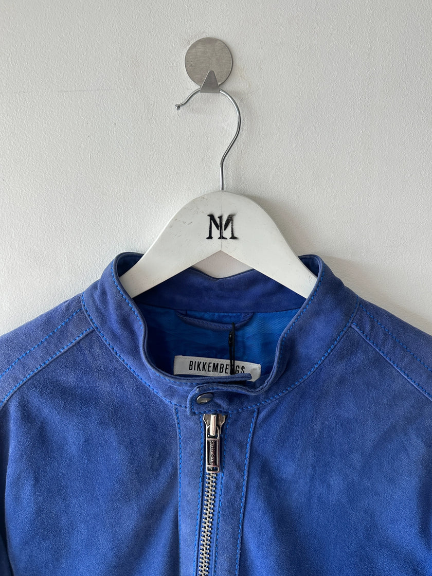 BIKKEMBERGS - 2000s SUEDE BIKER JACKET