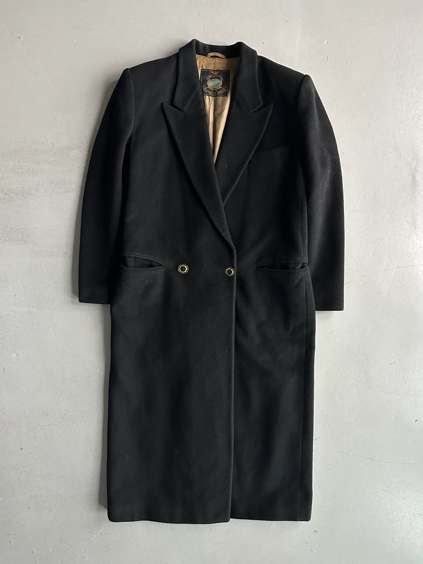 EMPORIO ARMANI - early 1990s WOOL AND CASHMERE LONG COAT