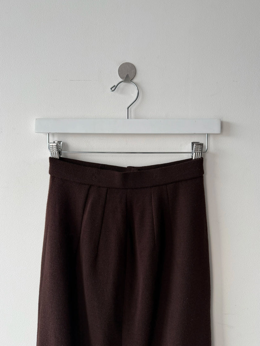 RITSUKO SHIRAHAMA - 1990s 2 PIECES SET WITH SHAGGY TOP