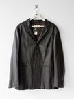 EMPORIO ARMANI - S/S 2004 MIDI LENGTH SOFT LEATHER JACKET