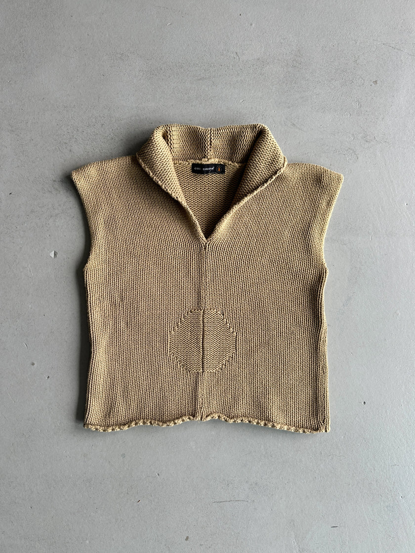 COP COPINE - 2000s CROP FIT KNIT TOP