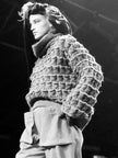 ISSEY MIYAKE -  circa 1984 OVERSIZED JUMPER WITH 3D KNIT DETAILING