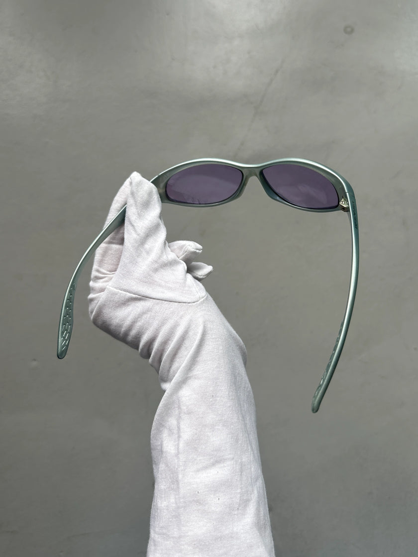 EMPORIO ARMANI -  1990s BIKER SUNGLASSES