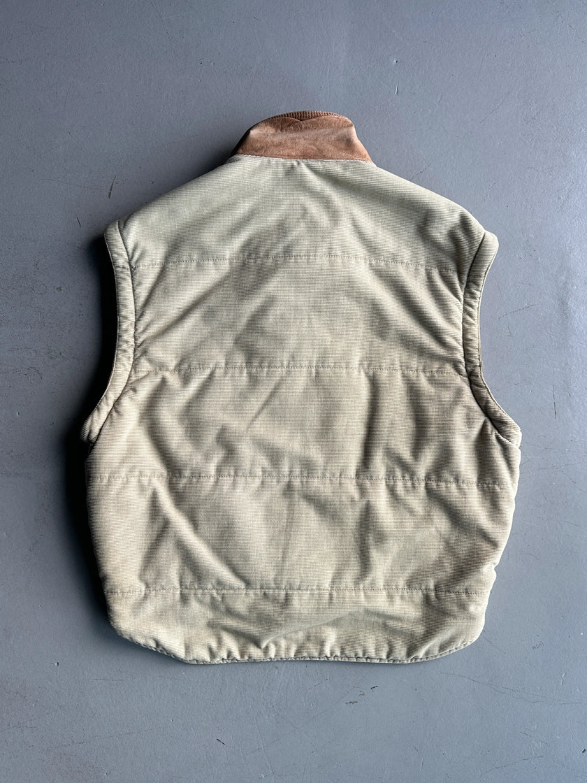 DIESEL - 1980s SAMPLE 2 IN 1 BOMBER JACKET GILET WITH REMOVABLE SLEEVE