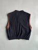 FAÇONNABLE BY ALBERT GOLDBERG - 1980s PANELED VEST GILET JACKET