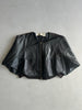SIMONE SAUVAGE - 2000s BOXY FIT LEATHER JACKET