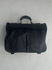 ISSEY MIYAKE IM - 1990s TOP HANDLE NYLON BAG WITH REMOVABLE SHOULDER STRAP