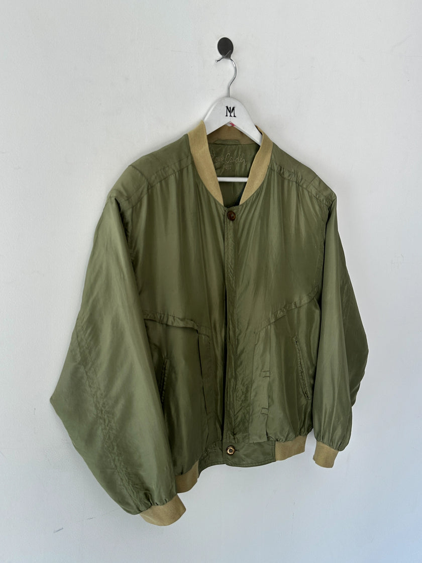 PIERRE CARDIN - 1990s SILK BOMBER JACKET